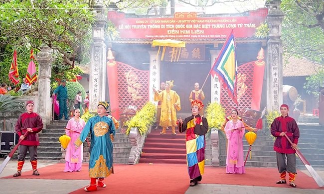 Đảm bảo tính truyền thống và văn minh trong Lễ hội Thăng Long Tứ trấn - đền Kim Liên