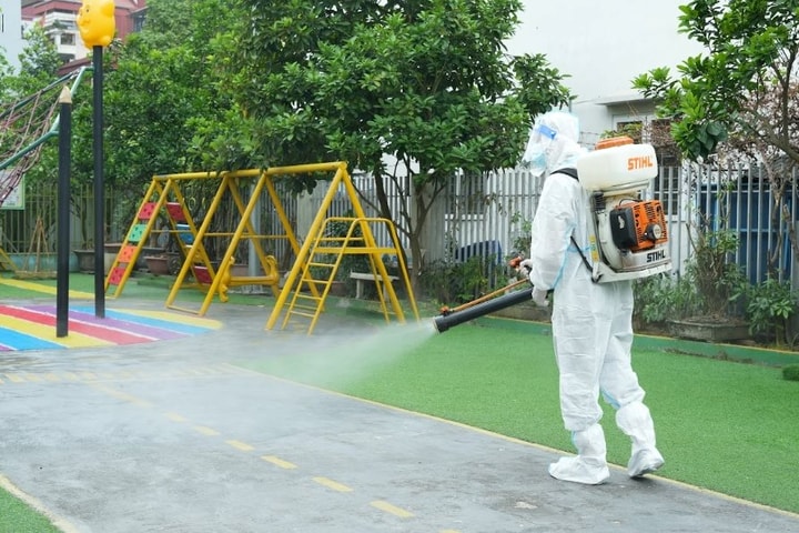 Phường Kim Liên tăng cường phòng, chống bệnh tay chân miệng và các bệnh truyền nhiễm khác