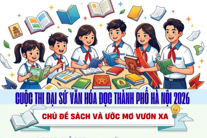 [Infographic] Cuộc thi Đại sứ Văn hóa đọc Thành phố Hà Nội năm 2026