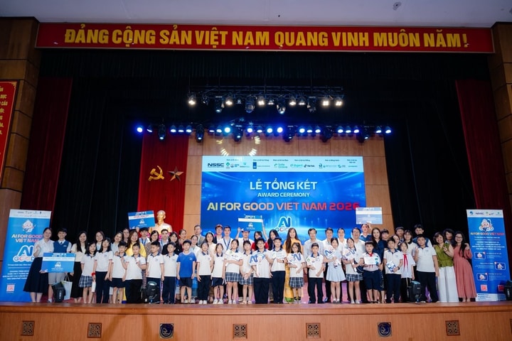 Tổng kết và trao giải cuộc thi AI for Good Việt Nam 2026