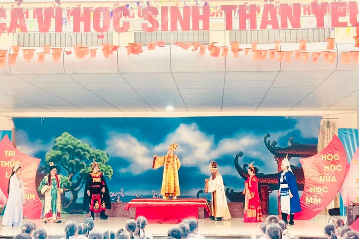 Đưa cải lương đến trường học, lan tỏa tình yêu nghệ thuật truyền thống