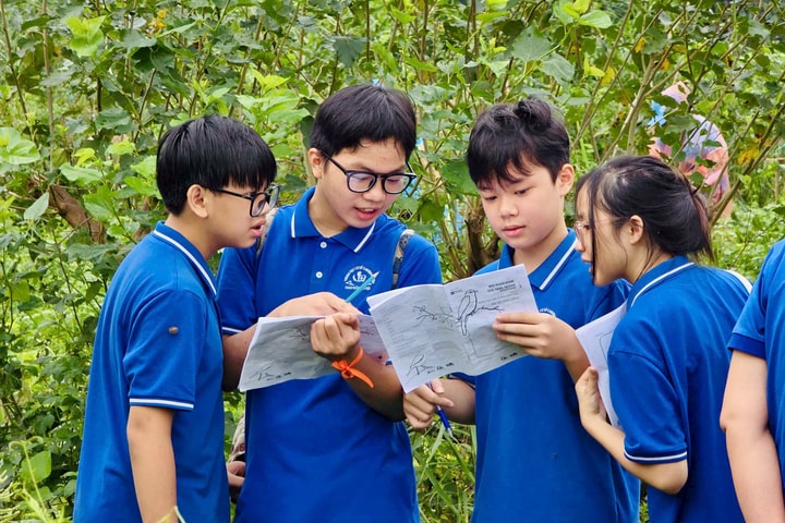 Học sinh THCS Chương Dương trải nghiệm học tập tại rừng Bờ Vở: Khi thiên nhiên là cuốn sách giáo khoa sinh động nhất