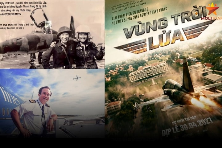 "Vùng trời lửa" - Phim điện ảnh khai thác đề tài không quân kể về anh hùng Nguyễn Thành Trung