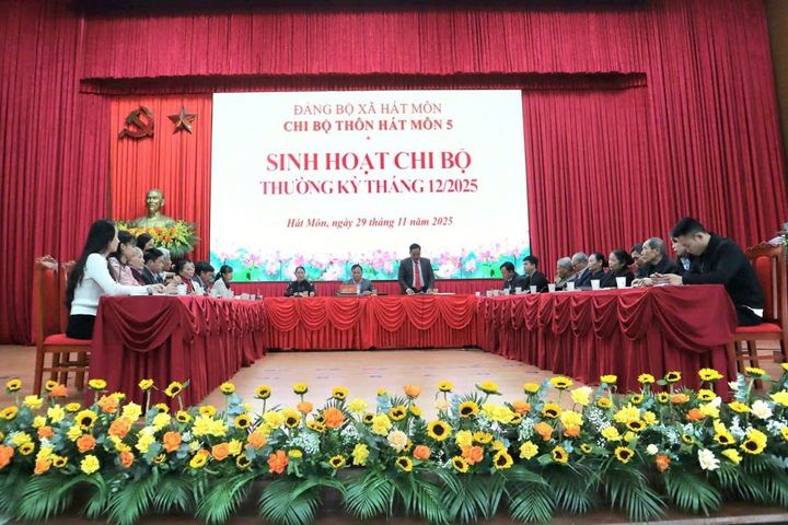 Hà Nội ban hành khung tiêu chí đánh giá chất lượng sinh hoạt chi bộ