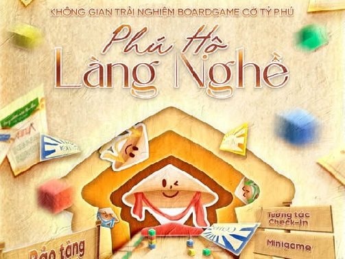 Trải nghiệm boardgame "Phú Hộ Làng Nghề": Khám phá những giá trị đặc sắc của các làng nghề truyền thống Bắc Bộ