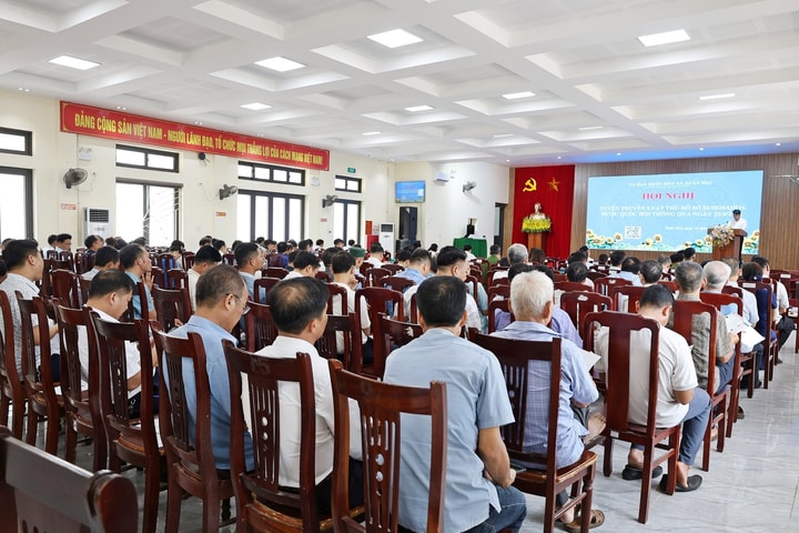 Xã Xuân Mai tuyên truyền, phổ biến Luật Thủ đô sửa đổi đến người dân
