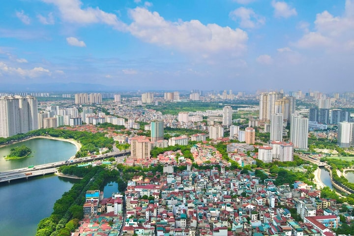 Thủ đô Hà Nội là trung tâm của Vùng đồng bằng sông Hồng