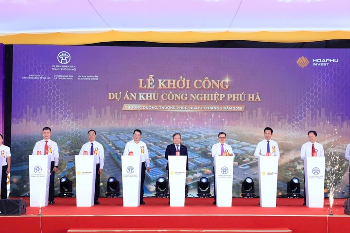 Hà Nội: Khởi công Khu công nghiệp Phú Hà hơn 2.900 tỷ đồng