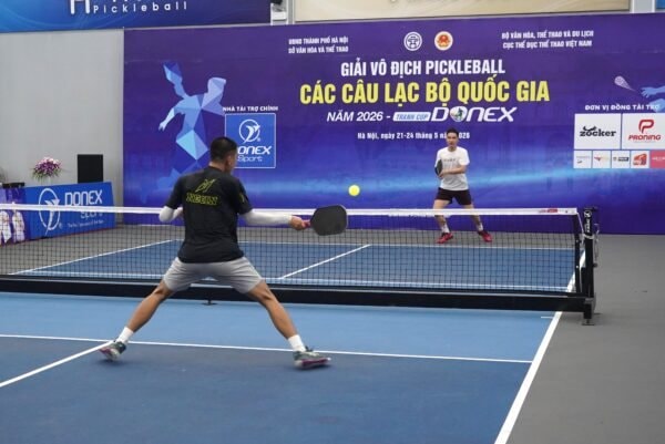 Gần 700 VĐV tranh tài Giải vô địch Pickleball các CLB quốc gia năm 2026 – Tranh Cup Donex