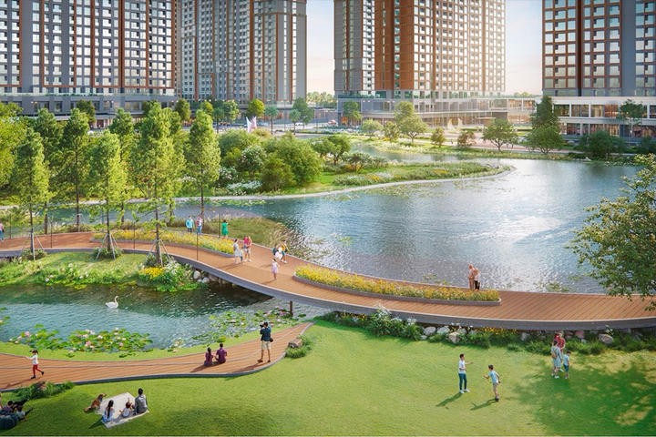 Trải nghiệm hệ sinh thái đa tầng tiện ích tại The Parkland