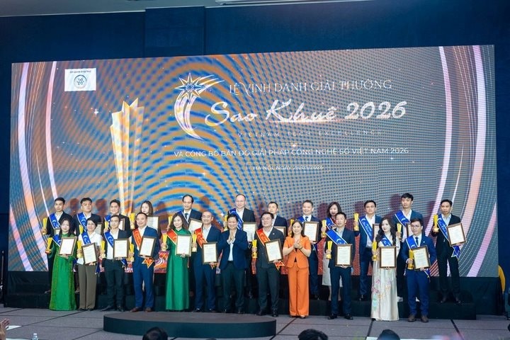 Sao Khuê 2026 tôn vinh những giải pháp công nghệ giúp phát triển kinh tế số