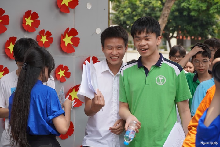 Hà Nội: Thí sinh dự thi môn Ngữ văn đạt tỷ lệ 99,69%