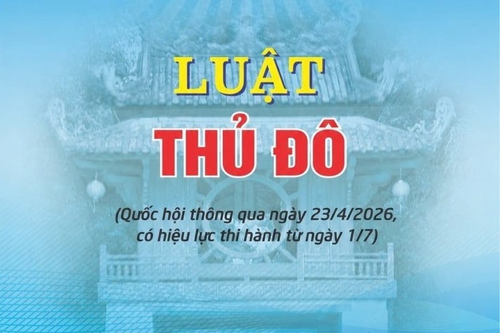 Luật Thủ đô năm 2026: Khơi dậy khát vọng xây dựng Thủ đô văn hiến, văn minh, hiện đại, hạnh phúc