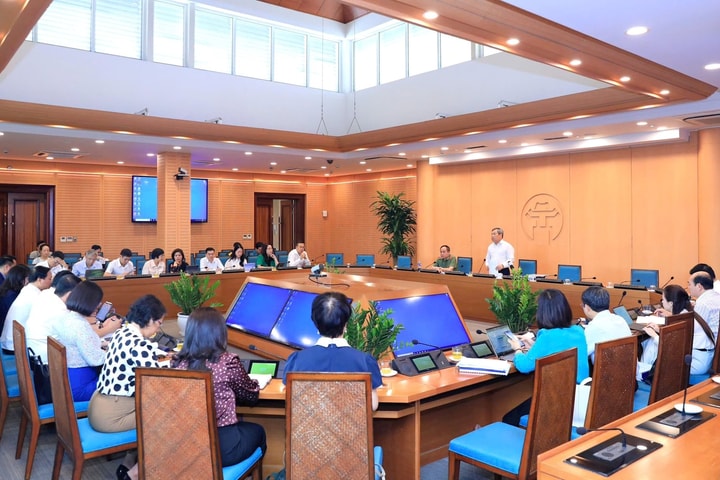 Mô hình giao ban “4 trục” tạo đột phá trong điều hành hệ thống chính trị Thủ đô