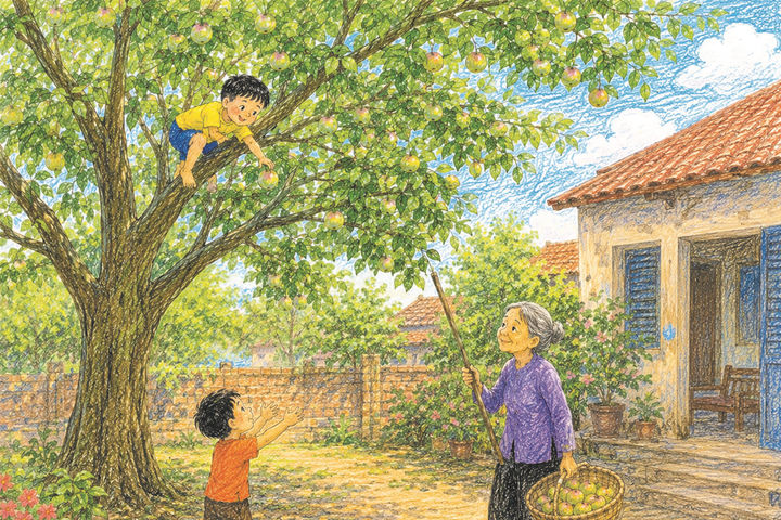 Bà phù thủy có cây vú sữa