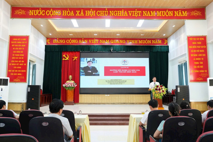 Nâng cao hiệu quả thực thi Luật Thủ đô năm 2026 từ cơ sở