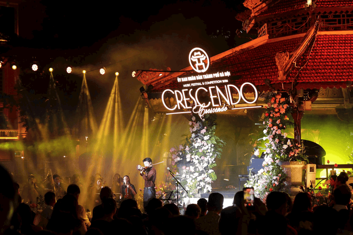 [Video] Chương trình nghệ thuật “Crescendo - Giao hưởng kết nối” bồi đắp hình ảnh Hà Nội - Thành phố sáng tạo