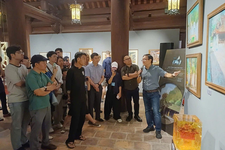 Triển lãm “Quốc Tử Giám trong nghệ thuật”: Tôn vinh di sản qua dòng chảy sáng tạo