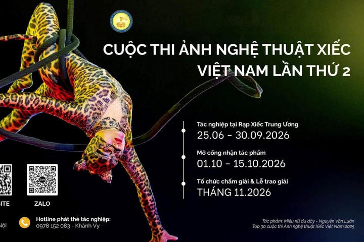 Phát động Cuộc thi ảnh "Nghệ thuật Xiếc Việt Nam" lần thứ 2