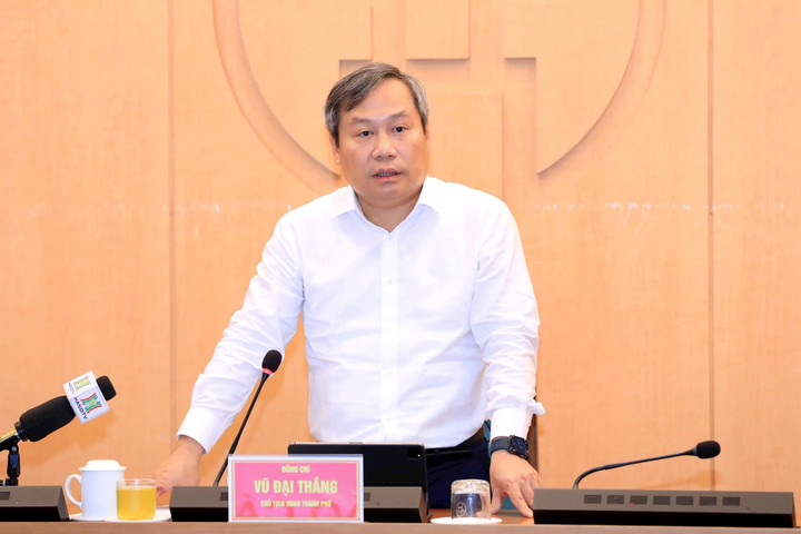 Chủ tịch UBND Thành phố Hà Nội Vũ Đại Thắng: Tiếp tục hoàn thiện mô hình tăng trưởng mới của Thủ đô