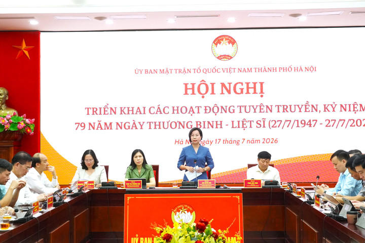Uỷ ban MTTQ Việt Nam TP Hà Nội: P hát động đợt sinh hoạt chính trị sâu rộng dịp 27/7