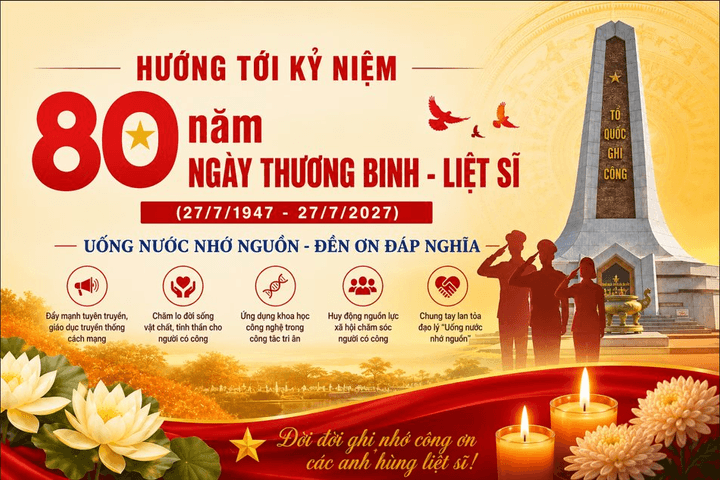 Bồi đắp, lan tỏa văn hóa tri ân hướng tới 80 năm Ngày Thương binh - Liệt sĩ