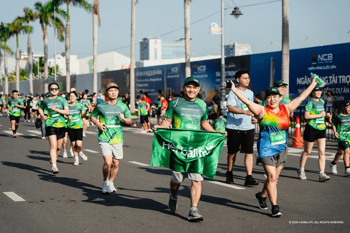 Hơn 13.000 vận động viên tham gia VnExpress Đà Nẵng International Marathon Herbalife Cup 2026