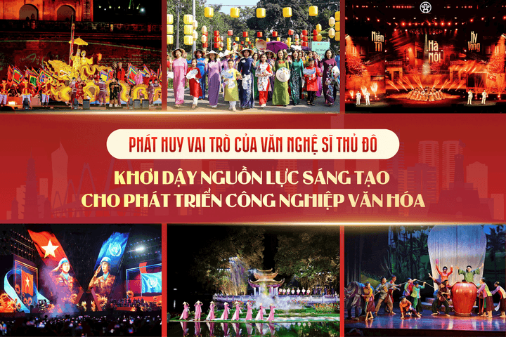 Phát huy vai trò của văn nghệ sĩ Thủ đô: Khơi dậy nguồn lực sáng tạo cho phát triển công nghiệp văn hóa