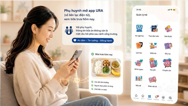 Hà Nội ra mắt hệ thống số quản lý dinh dưỡng và an toàn thực phẩm học đường