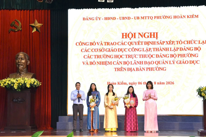 Phường Hoàn Kiếm hoàn thành sắp xếp, tổ chức lại các cơ sở giáo dục công lập