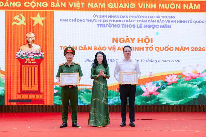 Phường Hai Bà Trưng đẩy mạnh phong trào toàn dân bảo vệ an ninh Tổ quốc trong các cơ sở giáo dục