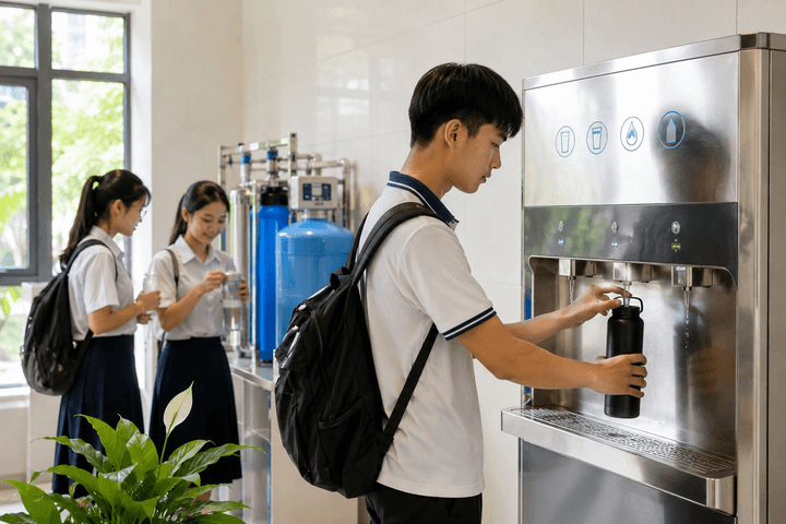 Nước sạch học đường: Từ mục tiêu chính sách đến giải pháp công nghệ
