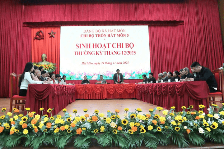 Đổi mới sinh hoạt chi bộ – Từ nền nếp tổ chức đến sức sống văn hóa ở cơ sở