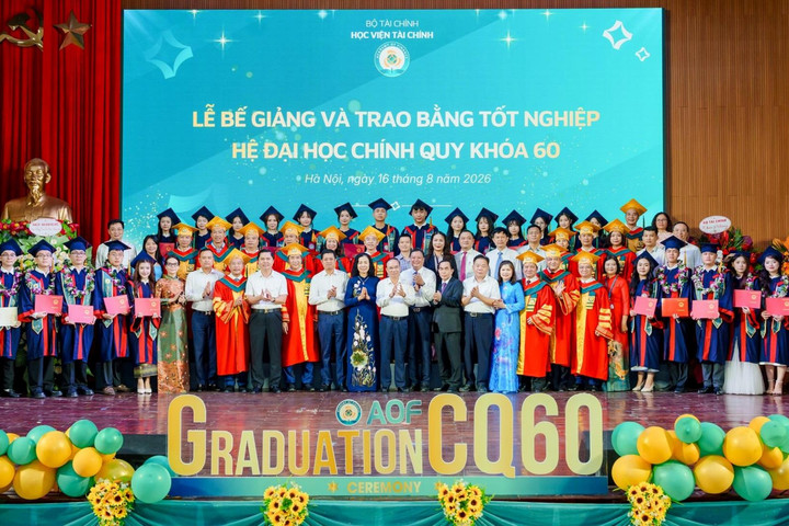 3.364 tân cử nhân Học viện Tài chính bước vào chặng đường mới