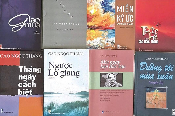 Nhà thơ Cao Ngọc Thắng: Cần mẫn cày ải trên cánh đồng chữ…
