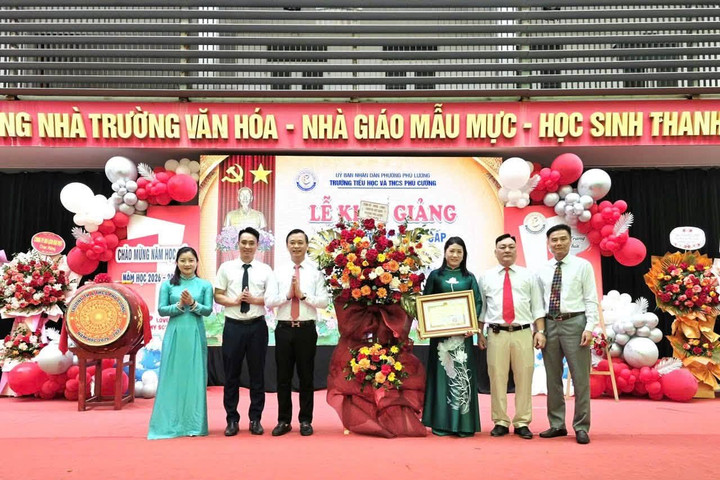 Các trường học trên địa bàn phường Phú Lương đồng loạt khai giảng năm học mới 2026 - 2027