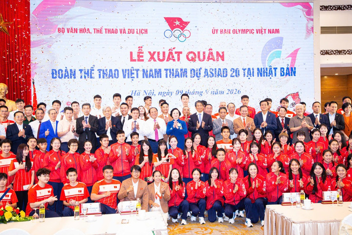 Đoàn Thể thao Việt Nam làm lễ xuất quân dự ASIAD 20