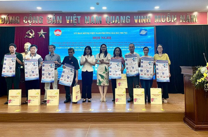 Phường Hai Bà Trưng lấy ý kiến người dân về quy hoạch phân khu đô thị sông Hồng