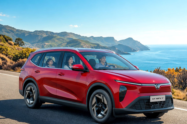 Ưu đãi hấp dẫn, chăm xe thuận tiện: VF MPV 7 ghi điểm với cả gia đình