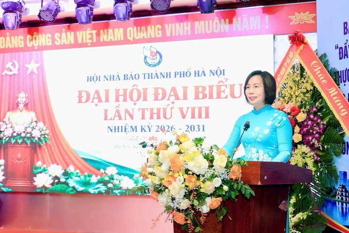 Hội Nhà báo Thành phố Hà Nội khoá VIII: Phát huy truyền thống đoàn kết, xây dựng tập thể vững mạnh